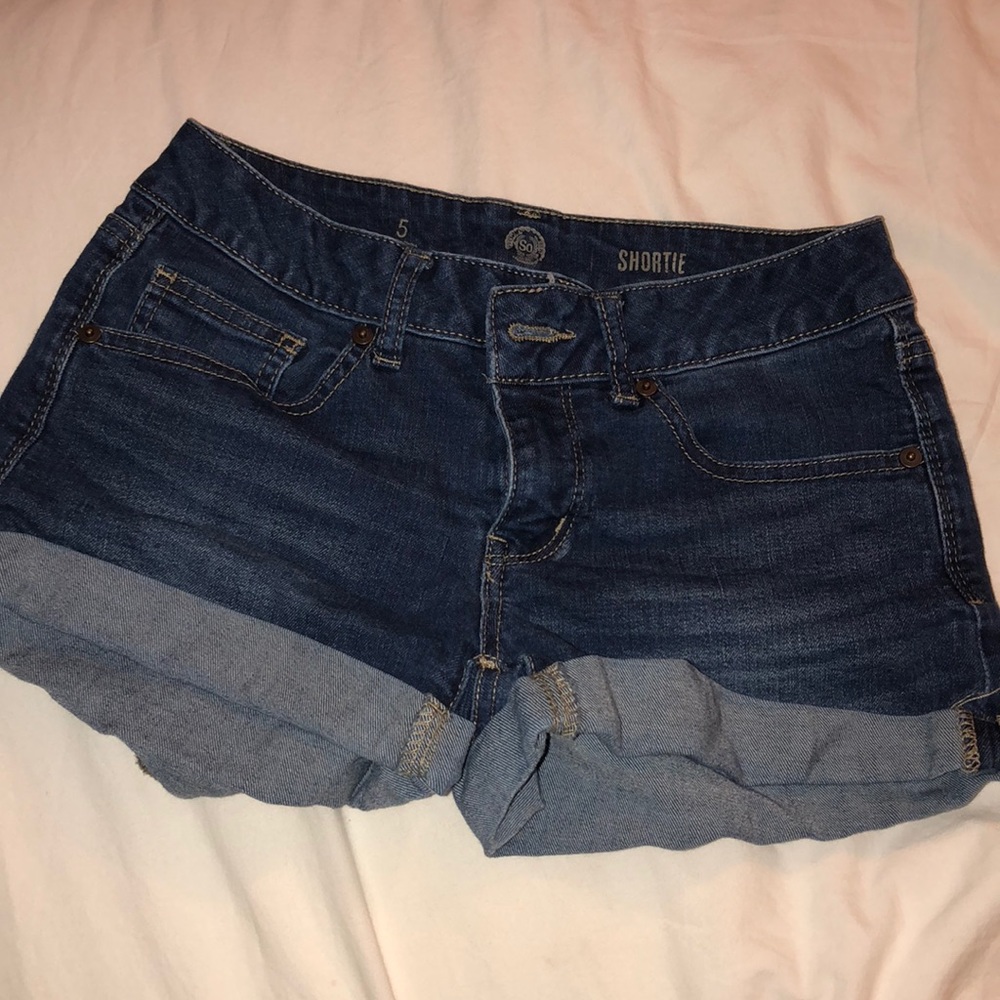 Sonoma Dark Blue Jean Shorts Size 5
